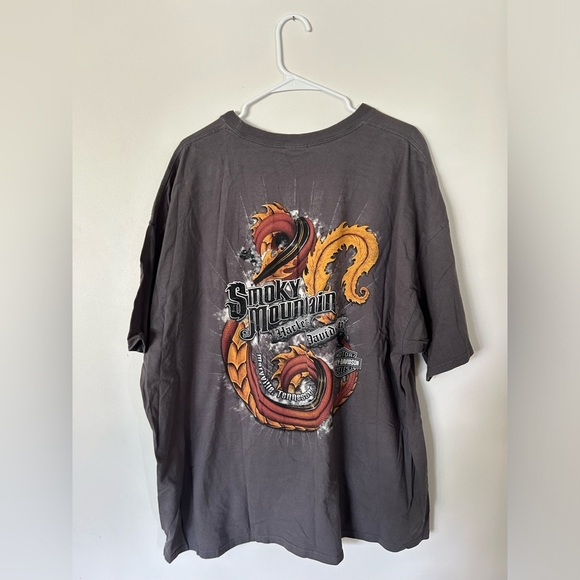 Respect The Dragon Maryville, Tennessee Harley Davidson Tshirt - Picture 5 of 7